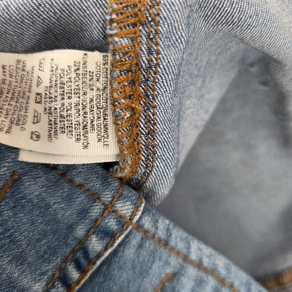 Free People Just Float On Flare Jeans Womens   Blue Stretch 29 x 34 - Picture 10 of 16